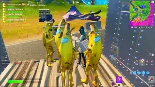 4 Peelys Doing The Sing Along Emote... Will Anyone Join Us?
