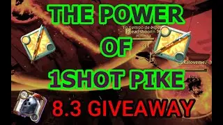 |Albion Online Corrupted Dungeons|The Power OF Pike 1Shot|Solo PvP - Broken Builds|Delete Albion😈😈