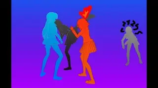 MMD Fight: Nemesis vs Student Council first person view