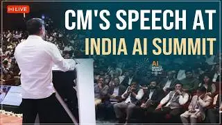 LIVE: Chief Minister Revanth Reddy Speaks at India-AI Impact Summit 2026