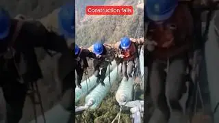 Construction fails 😐 #constructionwork #satisfyingworkers #funny #constructionfail