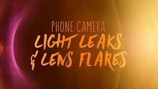 Phone Camera Light Leaks & Lens Flares (4K Preview) - Royalty Free Stock