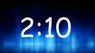 2:10 Minutes Timer / Countdown from 2min 10sec