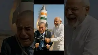 Modi Launched Shehbaz Sharif Like Rocket🇮🇳 #shorts #modi  #india #viralvideo #3d #ai #yt #trending