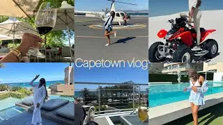 CAPE TOWN VLOG:loads of activities| Atlantic dunes|Helicopter ride|wine tasting.#southafrica