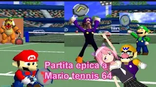 Partita epica a Mario Tennis 64 🏓🎾😁