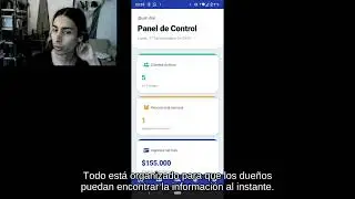 Presentation VEO&acute;S GYM Mobile App