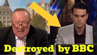 Ben Shapiro Runs Away from a British Interview(Embarrassing)
