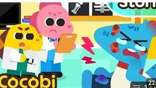 #Cocobi hospital # daddy bob is love sick he need electric shock 😲#