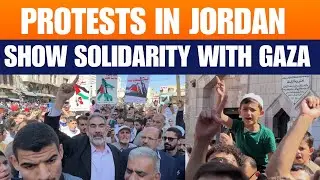 Protesters Rally in Amman in Solidarity with Gaza Amid Ceasefire Deal | News9