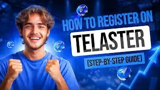 🚀 How to Register on Telaster (Step-by-Step Guide) | Complete Beginner Tutorial