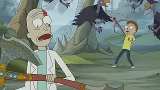 Rick and Morty x God of War Crossover