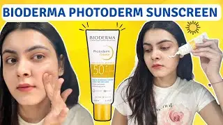 Bioderma Photoderm Creme Sunscreen Review  | SPF50+ | lightweight, Invisible Sunscreen |