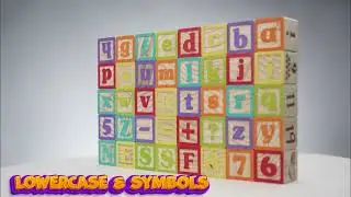 SPARK Wooden Alphabet Blocks