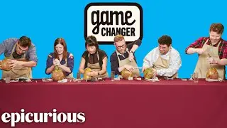 Dropout's ‘Game Changer’ Cast Test Their Basic Culinary Skills | Epicurious