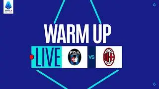 🔴 LIVE | Warm up | PISA-MILAN | Serie A Enilive 2025/26