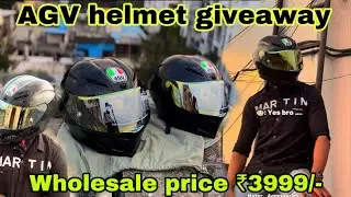 AGV helmet giveaway alert | AGV Replica Helmets @₹6999/-
