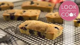 Blueberry Mini Loaves Recipe - Look and Cook step by step recipes | How to cook