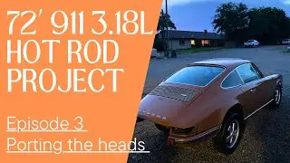 Aggressive head porting on the #porsche911 #projectcars #aircooled #porsche #car #subscribe
