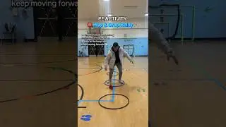 Can you make it through every hoop? 👀  #teacher #physed #activitiesforkids #physicalactivity #fyp