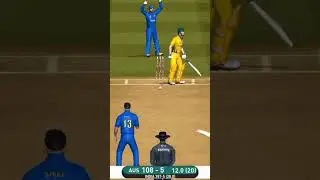 real cricket game 🏏#kingkohli #dancehall #india🇮🇳 vs🇦🇺 Australia #reels #viralvideo 🏏👿