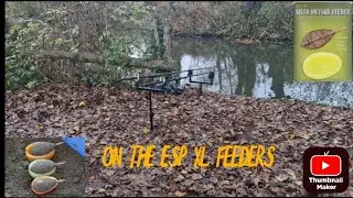 Esp xl feeders 100g on the 10ft ngt profile carp rods 