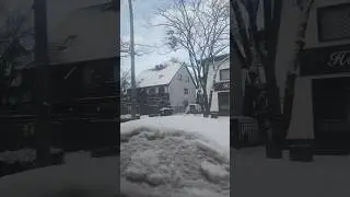 Поездка по заснеженному Берлину ❄️🚗 | Атмосфера зимнего города
