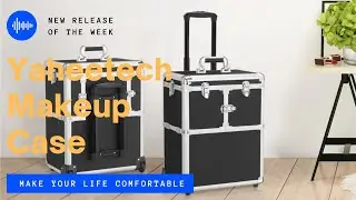 Yaheetech Rolling Makeup Case #makeupcase
