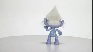 Hasbro DreamWorks Trolls Glitterific Guy Diamond Anime Movie Action Figure Anime Mini Collection Fig