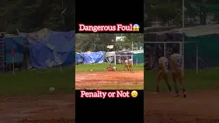 Dangerous Foul 😱 #ranchifootball #football
