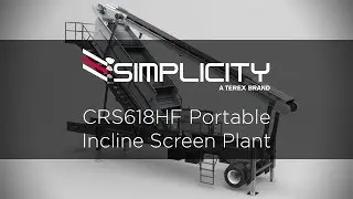 Simplicity CRS618HF High Frequency Portable Incline Screen Plant