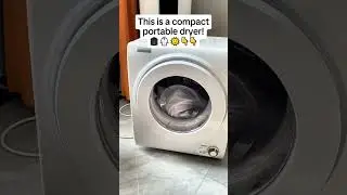 Transform your life with this adorable compact dryer! #clothesdryer