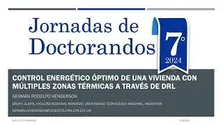 Control Energ&eacute;tico &Oacute;ptimo de una Vivienda con M&uacute;ltiples Zonas T&eacute;rmicas a trav&eacute;s de DRL