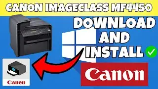 How To Download & Install Canon imageCLASS MF4450 Printer Driver in Windows 7,8,10,11