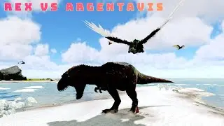 rex vs argentavis fight scene tamil ark mobile