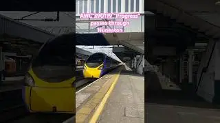 AWC 390119 &ldquo;Progress&rdquo; passes through Nuneaton. #pride #train #avantiwestcoast #pendolino #railway