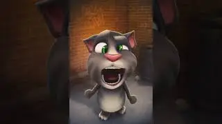 My Talking Tom 🐄🥛 #funnyshorts #funnycat #kidsvideo #mytom #cat #viralshorts #eating #foryou🍇🌶️