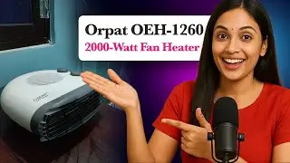 Orpat OEH 1260 2000 Watt Fan Heater | Best Room Heater 2025