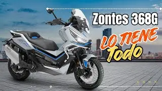 Zontes 368G, los SECRETOS ocultos de esta MAXISCOOTER - Carlos en Moto