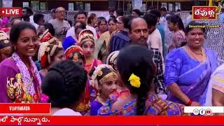 #🚨నవరాత్రి మహోత్సవాలలో ఆకర్షణీయంగా విజయవాడ ఇంద్రకీలాద్రి Spl NationToday Channel