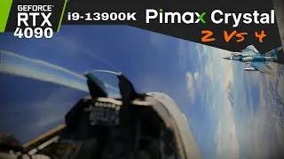 Get inside an F16C Viper in Virtual Reality | Quick 2 vs 4 Furball | Dcs World 2.9