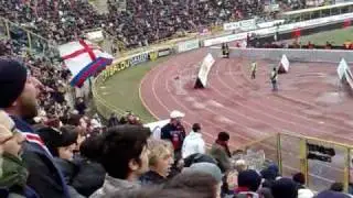 Bologna - Milan 1-4 25/01/2009 Ultras Bolognesi Curva Andrea Costa - 1° Tempo