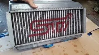 How to paint your intercooler 2003 wrx