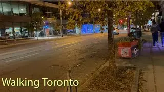 After Midnight Walk on Queen Street West post Halloween