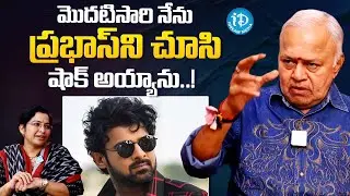 Senior Actor Radha Ravi About Birthday Boy Prabhas | Rebel Star | Radha Ravi Latest Interview