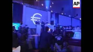 GERMANY: EURO CURRENCY REACTIONS AT CLOSE OF TRADING