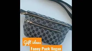Boho Fanny Pack, Vegan Waist Bag  #bohofannypack  #veganbag  #chrismastgift
