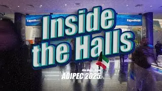 Exhibition Hall Entrance &ndash; ADIPEC Abu Dhabi 2025 | Long Exposure People Flow 4K Footage