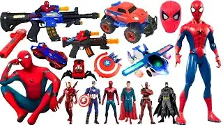 Marvel Toy Series Unboxing, Popular Spider-Man Toy Car, Marvel Popular Action Toy Gun