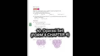 Top 10 hardest mathemathics topic KSSM syllabus (KPM) SPM #KPM #mathematics #malaysia #kssm